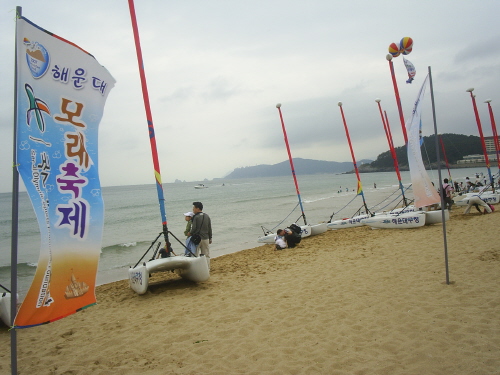 모래축제의 알림 